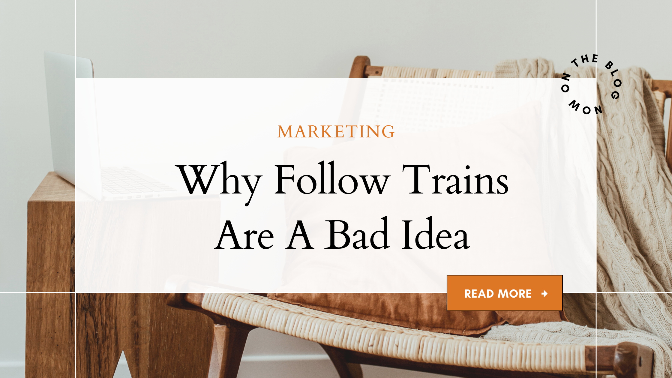 Why Follow trains on social media are a bad idea